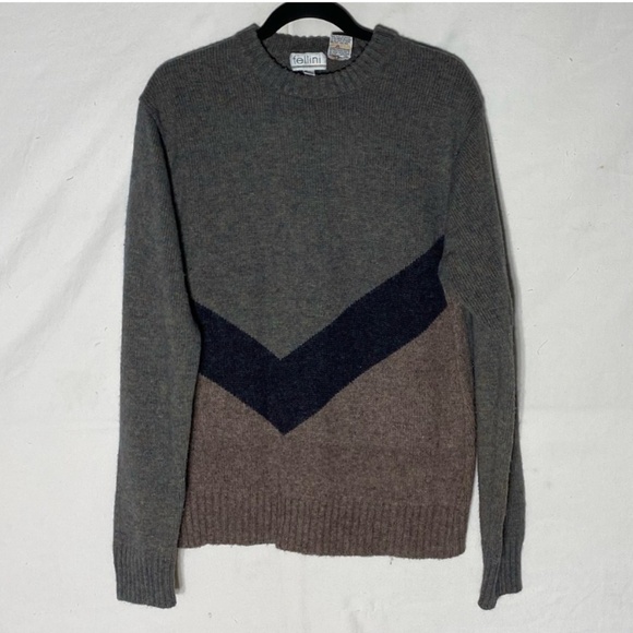 Vintage Fellini Wool Blend Crew Neck Sweater XL - Picture 1 of 13